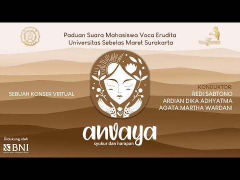PSM VOCA ERUDITA UNS - KONSER VIRTUAL ANVAYA: SYUKUR DAN HARAPAN 2020