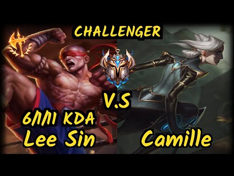 Dat (Kitzuo) (LEE SIN) vs CAMILLE - 6/1/11 KDA JUNGLE CHALLENGER GAMEPLAY - NA