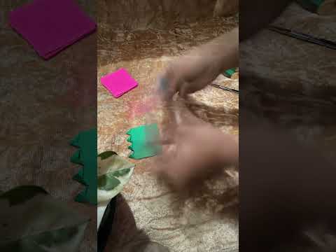 How to make easy flowers 🌷 #flowers #gift #explore #diy #views #shortvideo