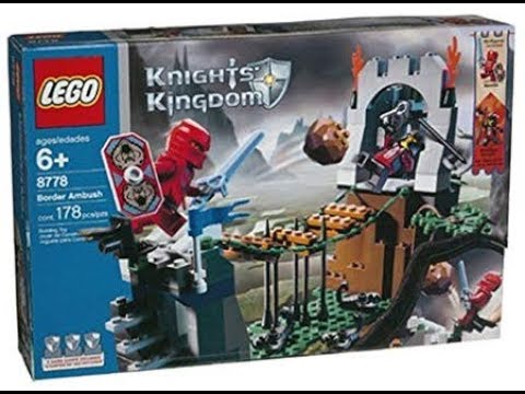 Lego Knights Kingdom Border Ambush, 8778, 178 Pieces