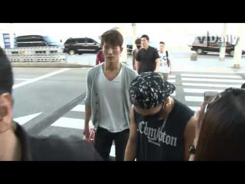 【TV Daily】140613 G-DRAGON & 太陽 - 仁川機場(成都) 新聞影片