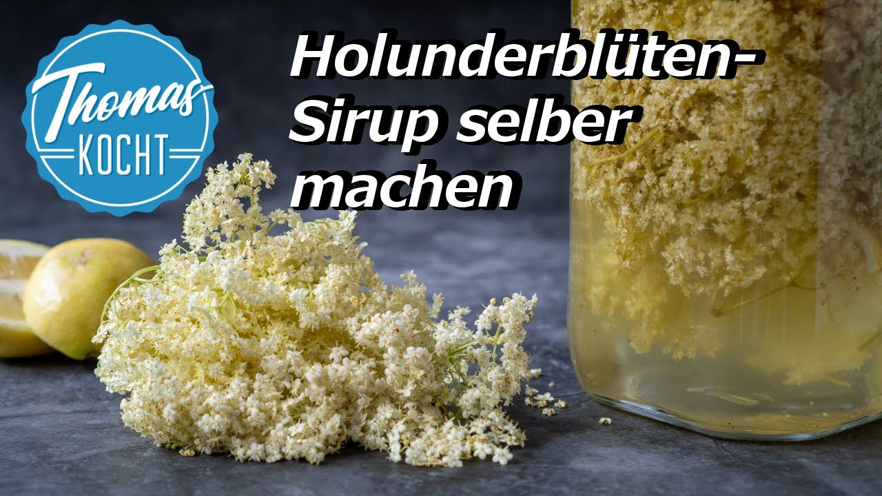 HOLUNDERBLÜTENSAFT - Einfache Rezepte