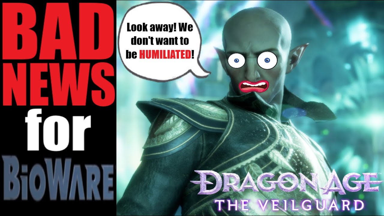 Bioware BANS people for mocking them; Dragon Age the FAILguard was cooked by TOXIC POSITIVITY