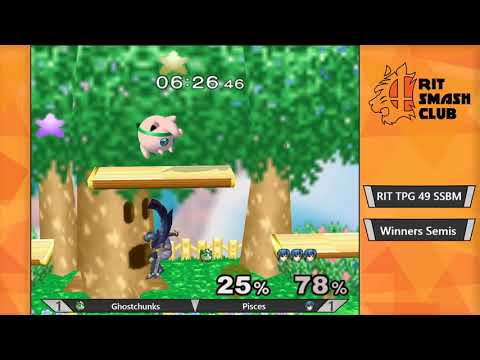 RIT TPG 49 SSBM - Winners Semis - Ghostchunks (Jigglypuff) vs Pisces (Marth)