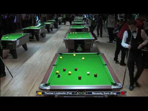 2019 U23's European Championships - Thomas Louboutin (Fra) v Macauley Gunn (Eng)