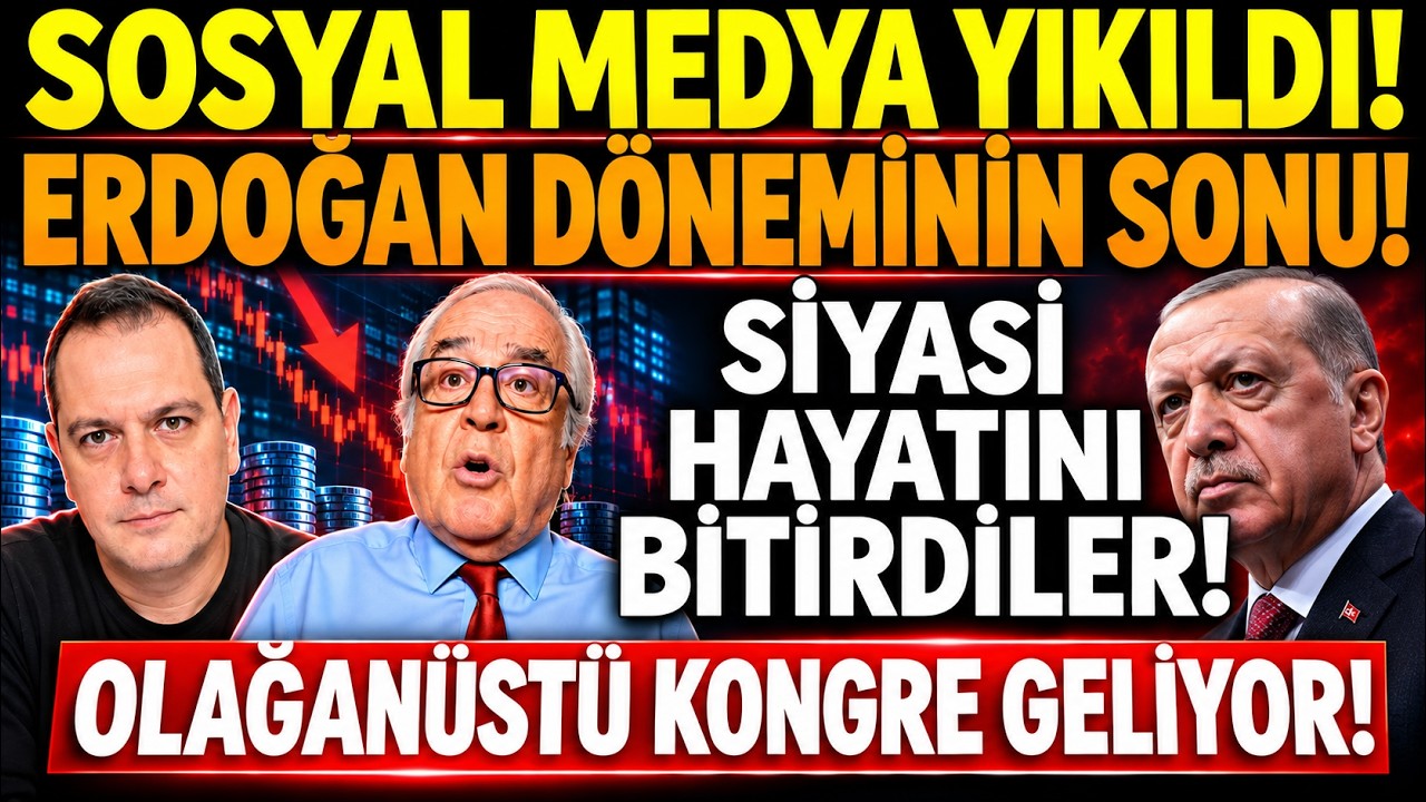 SOSYAL MEDYA YIKILDI! ERDOĞAN DÖNEMİNİN SONU! SİYASİ HAYATINI BİTİRDİLER! OLAĞANÜSTÜ KONGRE GELİYOR!