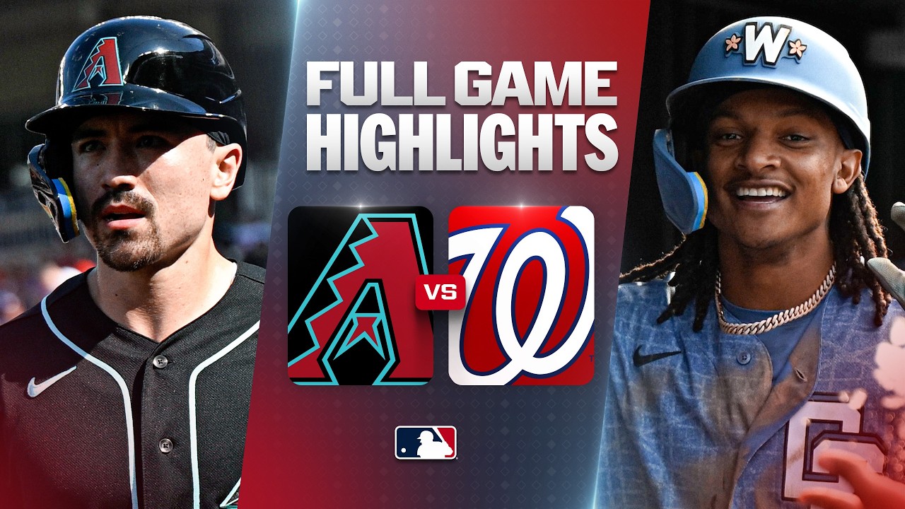 7월26일 애리조나 워싱턴 MLB 하이라이트