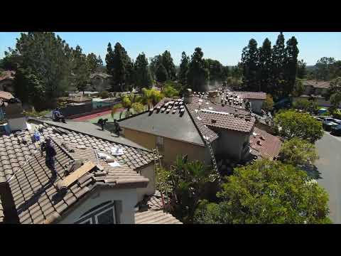 Ascent Roofing - Tile Re-roof at HOA in Del Mar, CA