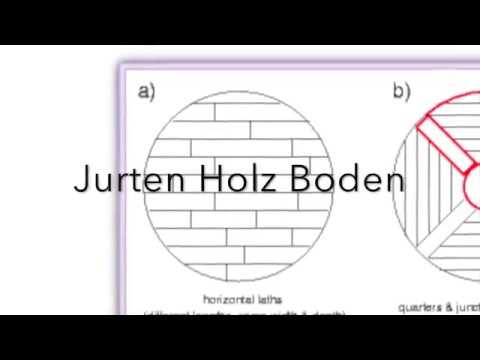 Jurten Holz Boden bauen Teil 3.