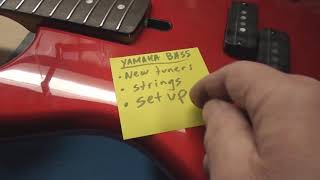 Video thumbnail for Yamaha BB300 Bass with Rotosound Tru Bass Nylon Flats by Dave's World of Fun Stuff
