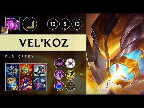 Vel'Koz Carry vs Kai'Sa - KR Master Patch 25.19