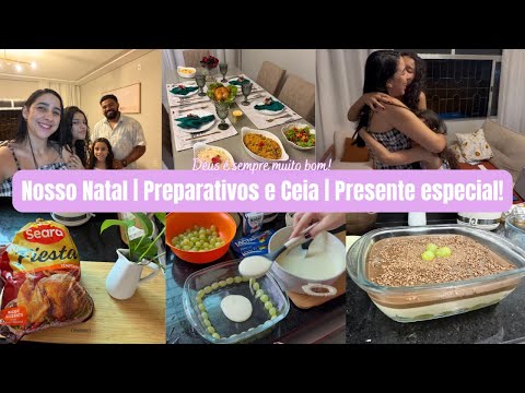 Our Christmas | Preparations for the Christmas Dinner | I set a beautiful table | A special gift ...