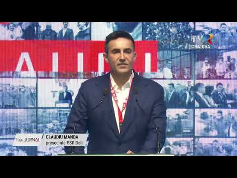 CLAUDIU MANDA, REALES PREȘEDINTE PSD DOLJ