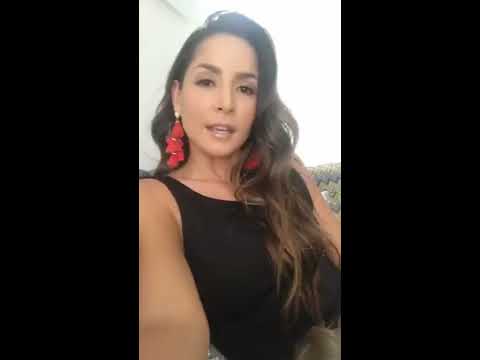 Carmen Villalobos IG Live 25 Agosto 2018