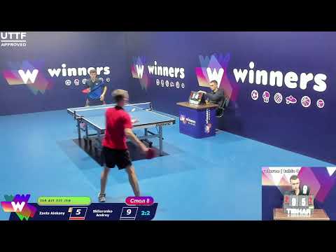 Zaets Aleksey - Skliarenko Andrey.WINners CUP Table Tennis 8 25.12.2020 13:15