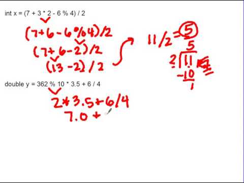 Evaluating Math Problems In Java