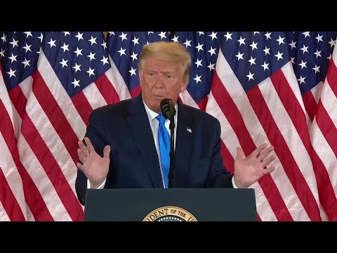 トランプ大統領の選挙夜の演説 (President Trump's election night speech)
