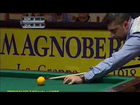 QUARTA vs ROMEO - 6th BTP BILLIARDS ROUND 2013 SESSA AURUNCA