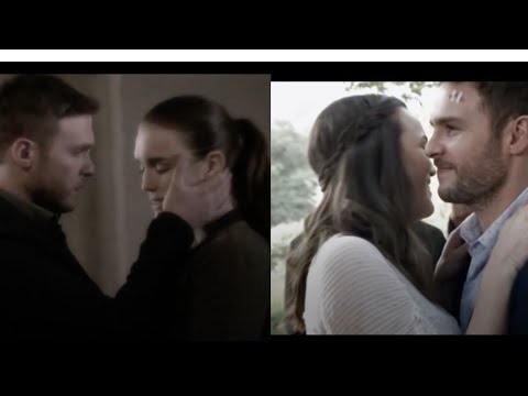 Elizabeth Henstridge(SIMMONS) and Iain De Caestecker (FITZ) COUPLE  MOMENTS