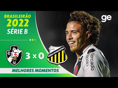Gols e lances de Vasco da Gama x Novorizontino