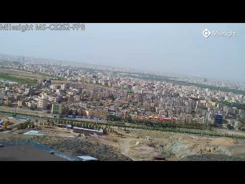 Milesight 4K Pro Bullet Network Camera - MS-C8262-PB (City Surveillance - Zoom Out)