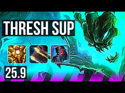 THRESH & Caitlyn vs KARMA & Ezreal (SUP) | 1/2/19 | NA Challenger | 25.9