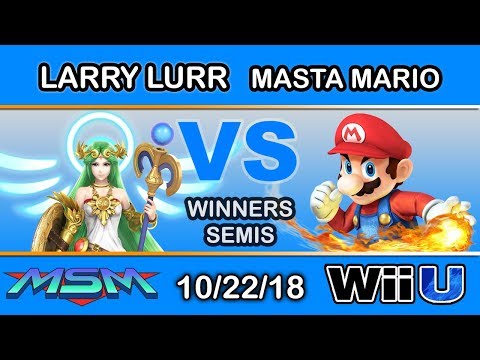 MSM 163 - MSF | Larry Lurr (Palutena) vs Mastamario (Mario) Winners Semi - Smash 4