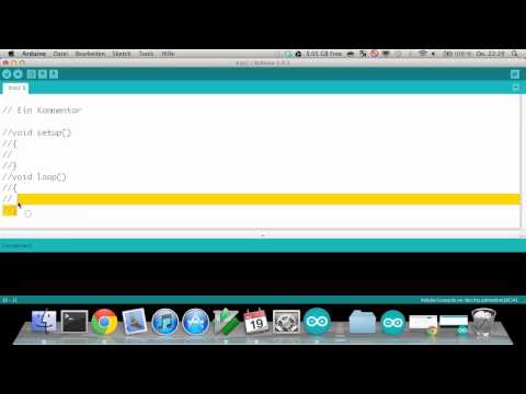Arduino Tutorial: Kapitel 2.1 - Installation & Einführung der IDE
