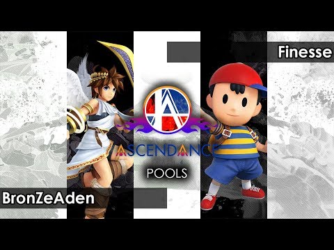 Smash 4: BronZeAden (Pit) V Finesse (Ness) - Ascendance 64 Tournament SSB4