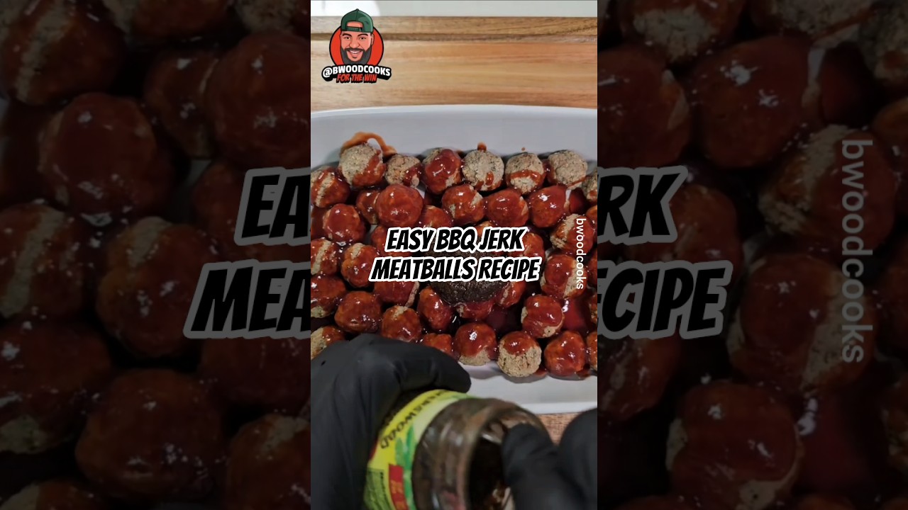 I went to a baby shower and saw these Bbq Jerk Meatballs.