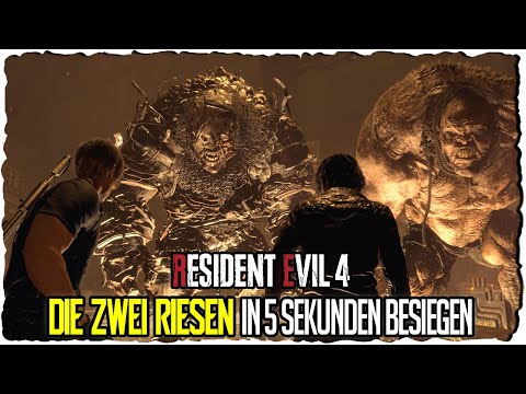 Die 2 Riesen schnell besiegen (Kapitel 11) | Speedrun Tipps & Tricks | Resident Evil 4 Remake