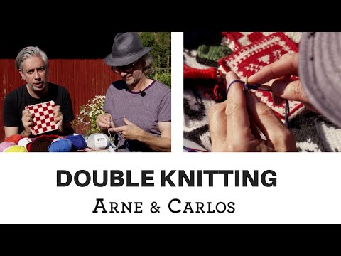 Double knitting - how to knit 2 layers at the same time by ARNE & CARLOS