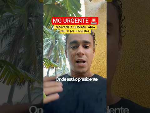 Campanha de Ajuda às Vítimas das Chuvas em Minas Gerais – Mobilização Solidária do Deputado Nikolas