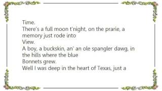 Chris LeDoux - Blue Bonnet Blues Lyrics