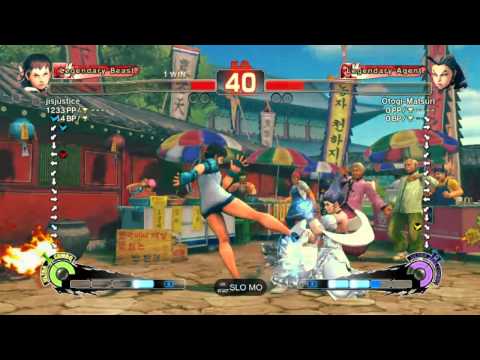 SSF4 AE: jisjustice (Sakura) vs Otogi-Matsuri (Rose)
