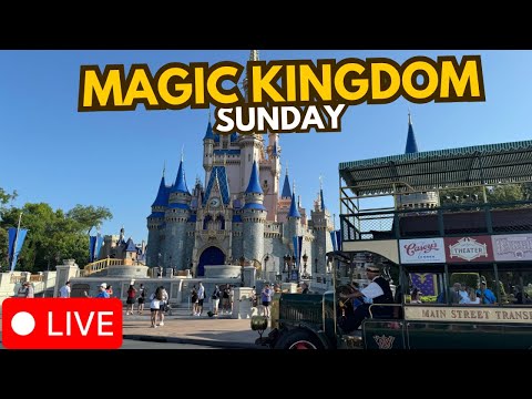 🔴 Live: Disney's Magic Kingdom all day Rides, Shows & Parades -  Walt Disney World 01.25.2026