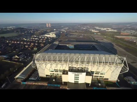 Elland Road, Leeds from the air
