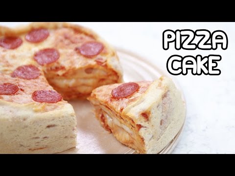 HOW TO MAKE A PIZZA CAKE ft Grace Helbig - NERDY NUMMIES