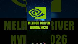 Melhor driver NVIDIA para mais fps nos jogos! Configs painel Nvidia dobrar fps nos jogos! #nvidia