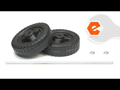 Coleman Cooler Repair - Replacing the Wheel Set (Coleman Part # 6262-5501)