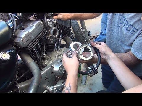 #101 HSR42 42mm Mikuni carburetor rebuild and install 1200 Sportster Harley XL 1990-03