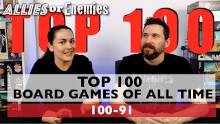 Top 100 Board Games of All Time (2023 Edition) 100-91