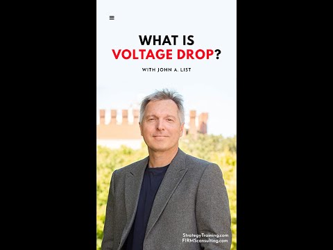 Thumbnail for What Is Voltage Drop? (with John A. List) #Shorts by John A. List