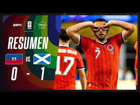 ملخص مباراة هايتي ضد اسكتلندا بتاريخ 2026-06-14