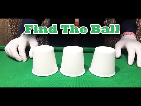 Cups and Ball Game : find the 