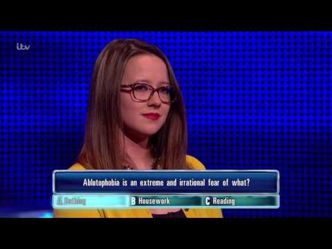 Catherine Gets Her Ablutophobia Question Right | The Chase