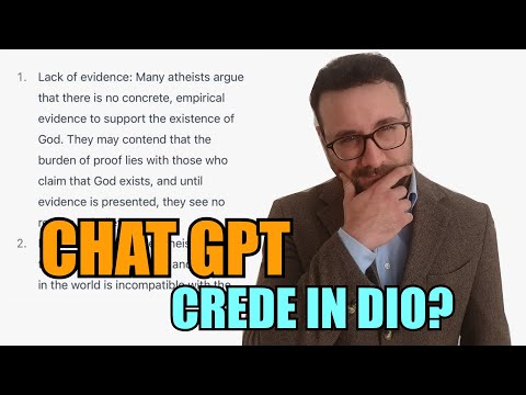 HO CHIESTO A CHAT GPT SE DIO ESISTE...