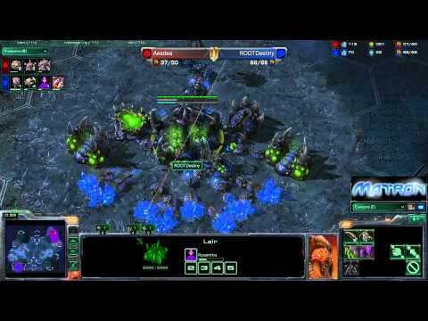 [186] StarCraft 2 - ROOTDestiny (Z) vs Aesdea (Z) G2