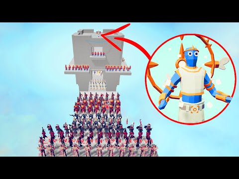 STORM THE CASTLE 100x ⚔️ vs ⚔️ 100x EVERY TEAM BATTLE / Totally Accurate Battle Simulator ( TABS )