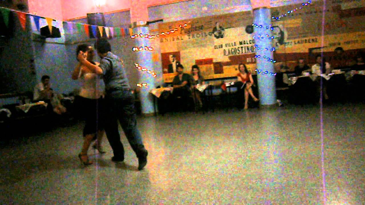 Karina Colmeiro y Claudio Corte en El Motivo Tango, 19/5/14